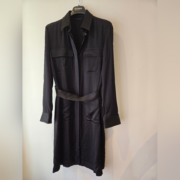 The Row Cargo Belted Shirt Dress Size Small - Picture 2 of 9